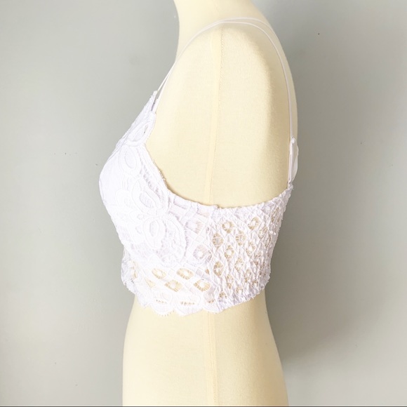 NWT Anemone White Lace Bralette - Picture 4 of 7